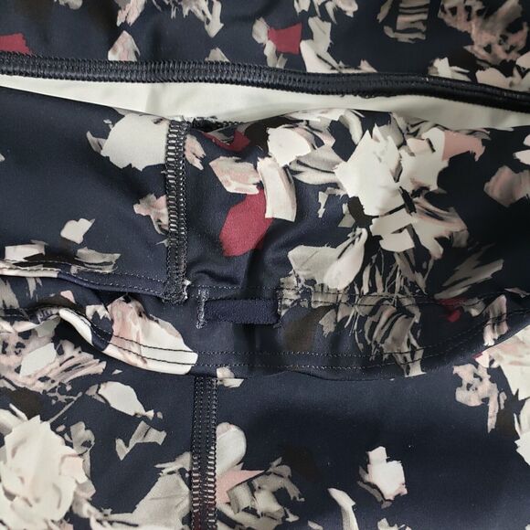 Athleta Women's Tights Small Challenge Bloom 7/8 Midnight Madness 385448-00 - Picture 8 of 11